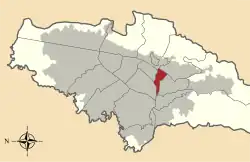 Lage von Antonio Nariño