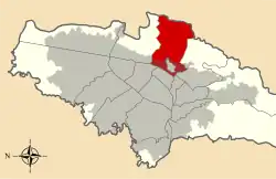 Lage von Santa Fe