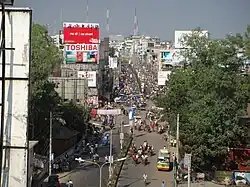 Stadtzentrum von Bogra