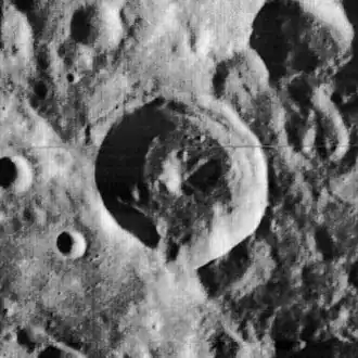 Lunar-Orbiter-1-Aufnahme