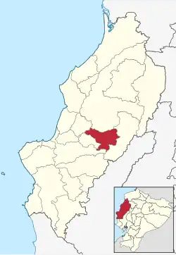 Der Kanton Bolívar in der Provinz Manabí