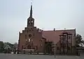 Kirchengebäude und Glockenstuhl (2017)