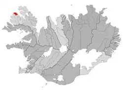Lage von Bolungarvík
