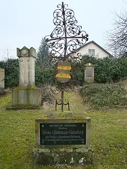 Grabmal der Helene von Gemmingen-Guttenberg (1840–1905)