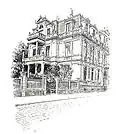 Früheres Haus des Corps in der Kaiserstr. 52[12]