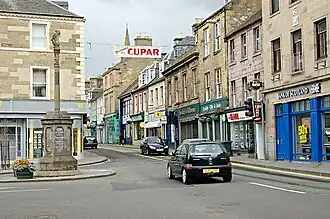 Ortsdurchfahrt von Cupar