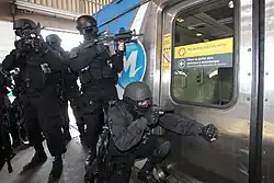 Rio de Janeiro, 2015: Beamte des BOPE bei einer Antiterrorismusübung im Vorfeld der Olympischen Sommerspiele 2016