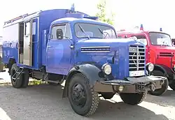 Borgward B 555 A als Gerätekraftwagen (GKW) des THW