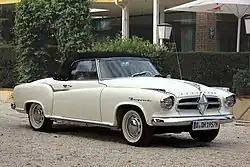 Borgward Isabella Coupé, umgebaut zum Cabriolet (1957)