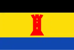 Flagge des Ortes Born