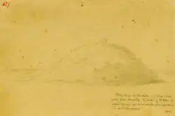 Zeichnung des Bornhöck von August Stapel, 1843