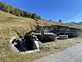 Überreste der Wassermühle