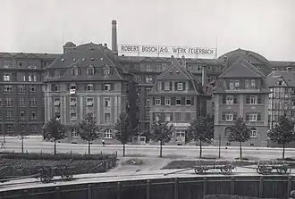 Bosch-Werk in Feuerbach, 1924