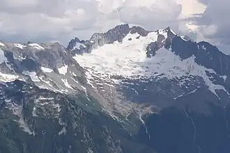 Boston Peak und Quien-Sabe-Gletscher