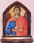 Duccio di Buoninsegna: Engel aus der Bekrönung der Maestà