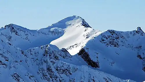 Der Botzer von Nordosten, von der Agglsspitze