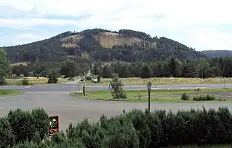 Blick von Nová Huť zum Bouřný