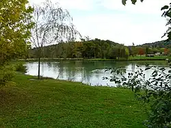 Park und See von Lamoura