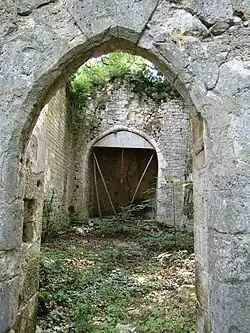 Foto einer Ruine