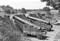Kanonen­stellung auf einer der Bastionen