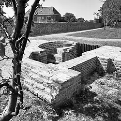 Überreste der Burg Leerdam