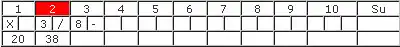 Bowling-Spielformular 2