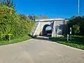 Brücke über die Obere Wiesen nahe Neusiedl