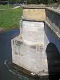 Pfeilerstau