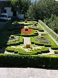 Teil der Gartenanlage