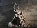 Skulptur mit der Darstellung des Massakers an den Unschuldigen