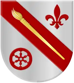 Wappen des Ortes Brantgum