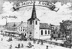 Jakobskirche (Darstellung von 1711)