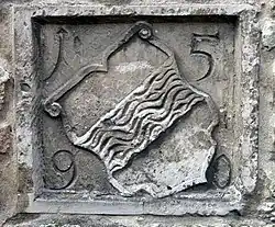 Renaissanceportal des zerstörten Hauses Gördelingerstraße 43 (Wappen der Familie Strombeck)