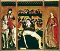 Seitenaltargemälde der Kirche Notre-Dame-de-Cimiez (Louis Bréa: Pietà)