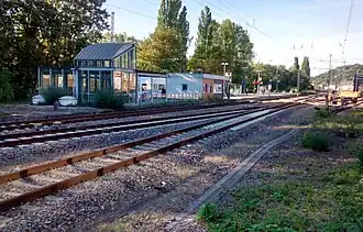 Der Bahnhof im Jahr 2018