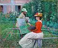John Leslie Breck: Chez Monet (1888)