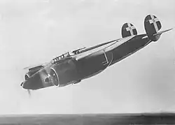 Breda Ba.88 im Sturzflug