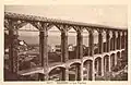 Der 1913 begonnene Viaduc de Bréhec wurde erst 1922 fertiggestellt