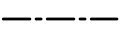 Breite Strichpunktlinie