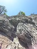 Schlusspassage zum Fahnenmast