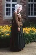 Bremische ländliche Tracht, erste Hälfte des 19.&nbsp;Jahrhunderts
