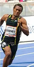 Nery Brenes Rang fünf in 45,93&nbsp;s