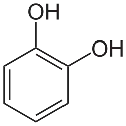 Strukturformel von Brenzcatechin