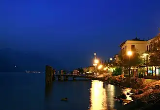 Brenzone bei Nacht