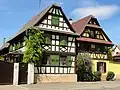 Fachwerk in der Rue Principale