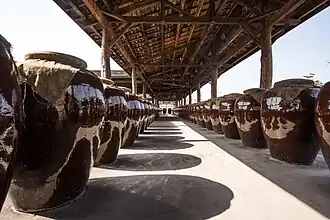 Traditionelle Makgeolli-Herstellung