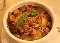 Brezensuppe, eine Spezialität der Landesküchen von Bayern, Salzburg und Tirol
