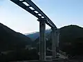 Hochbrücke der M20 in Bau bei Čemerno (2010)