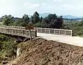 Südliches Ende der Brücke
