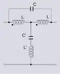T-Schaltung Filter 2. Ordnung